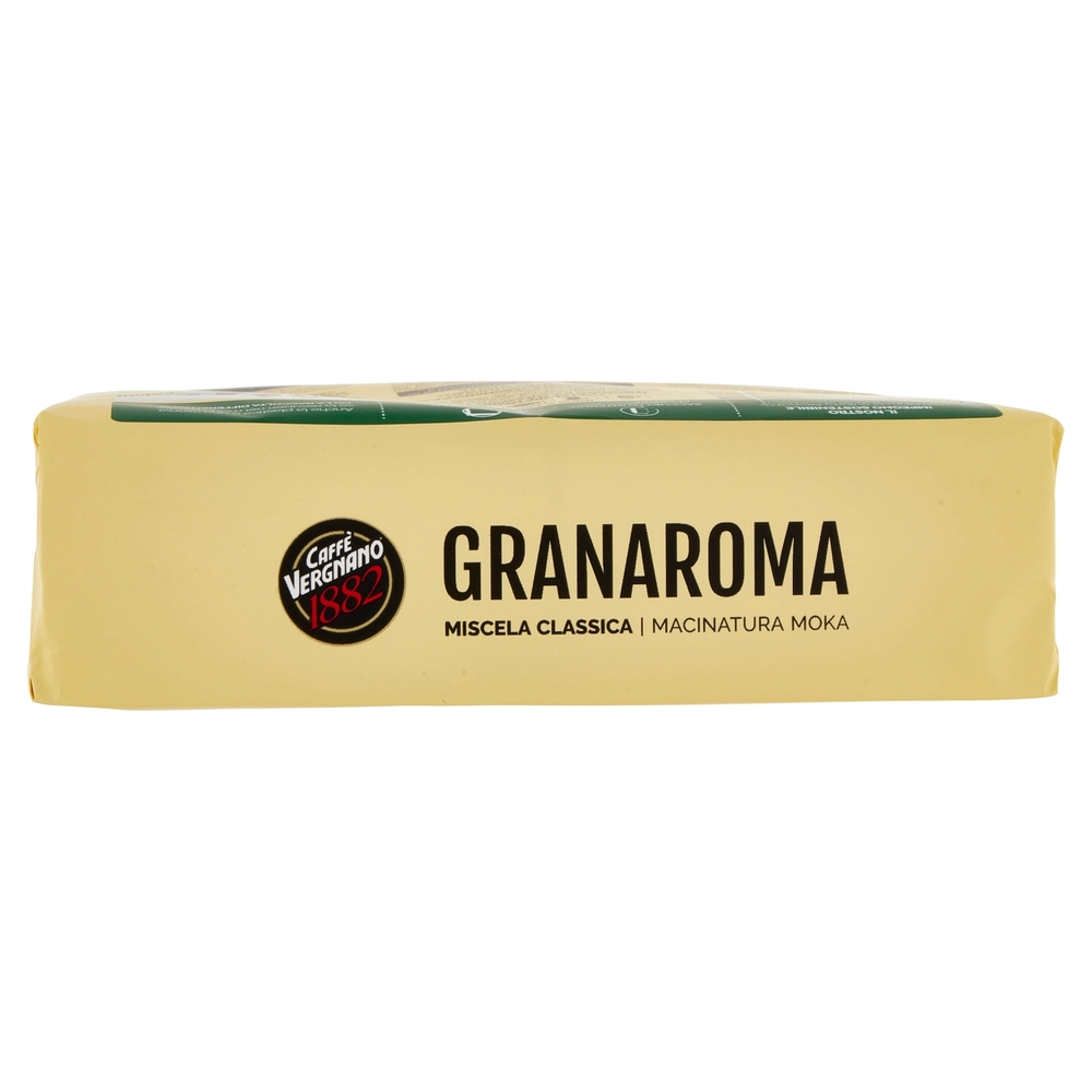 Caffè Vergnano 1882 Granaroma Miscela Classica Macinatura Moka 2 x 250 g