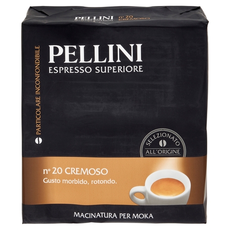 Pellini Espresso Superiore n°20 Cremoso 2 x 250 g