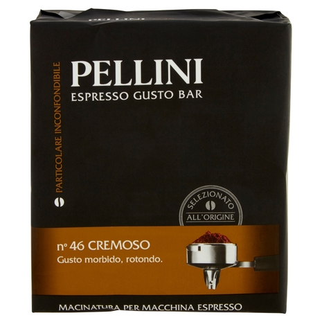 Pellini Espresso Gusto Bar n°46 Cremoso 2 x 250 g