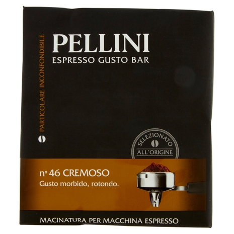 Pellini Espresso Gusto Bar n°46 Cremoso 2 x 250 g