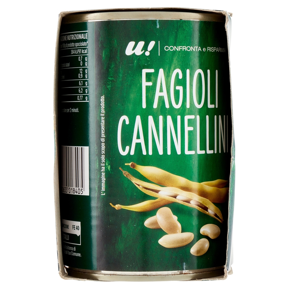Fagioli Cannellini 3x400g U! Confronta e Risparmia