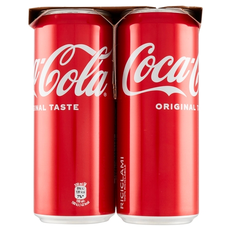 COCA-COLA Original Taste Can (4+2) x 330 ml