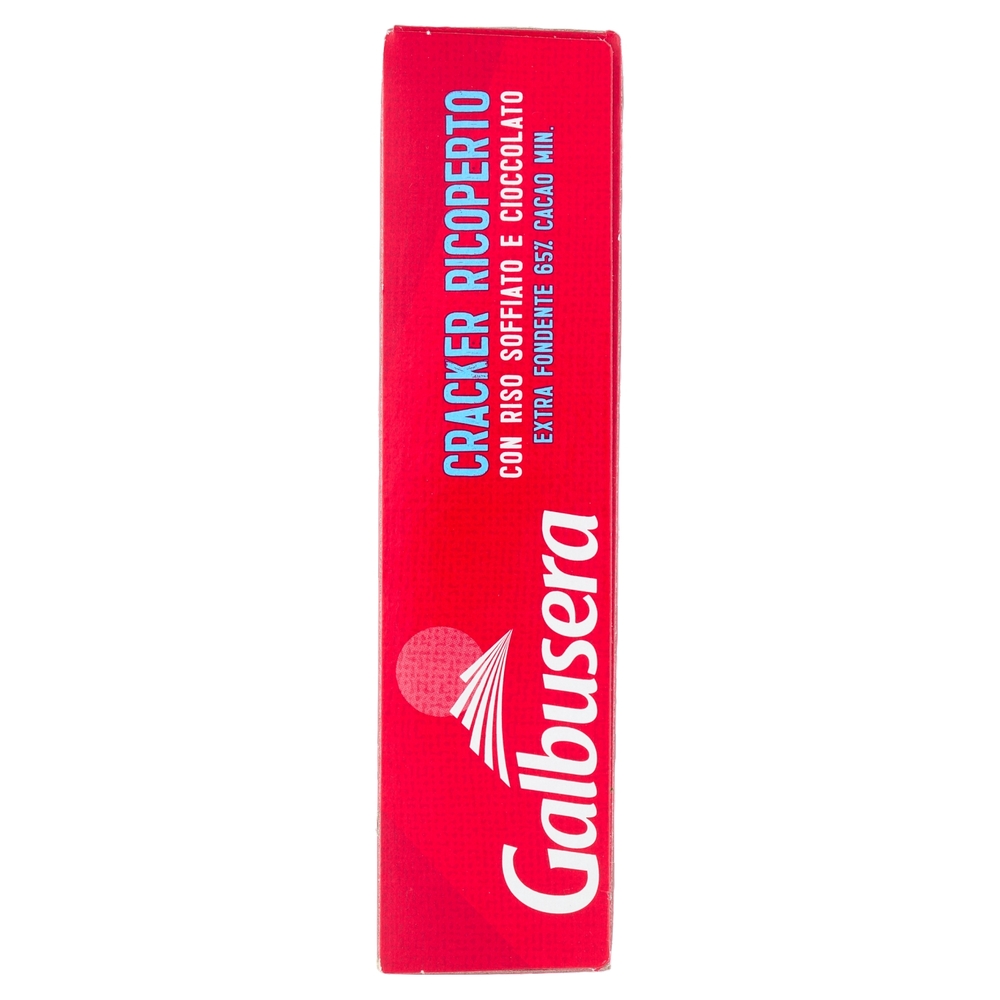 Galbusera Cereali G Cracker con Riso Soffiato Extra Fondente 5 x 30 g