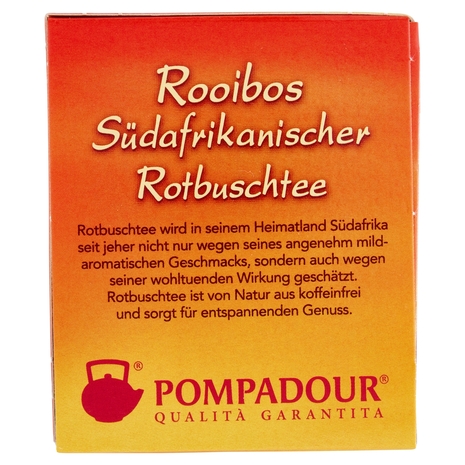Pompadour Rooibos Infuso rosso 20 x 1,75 g