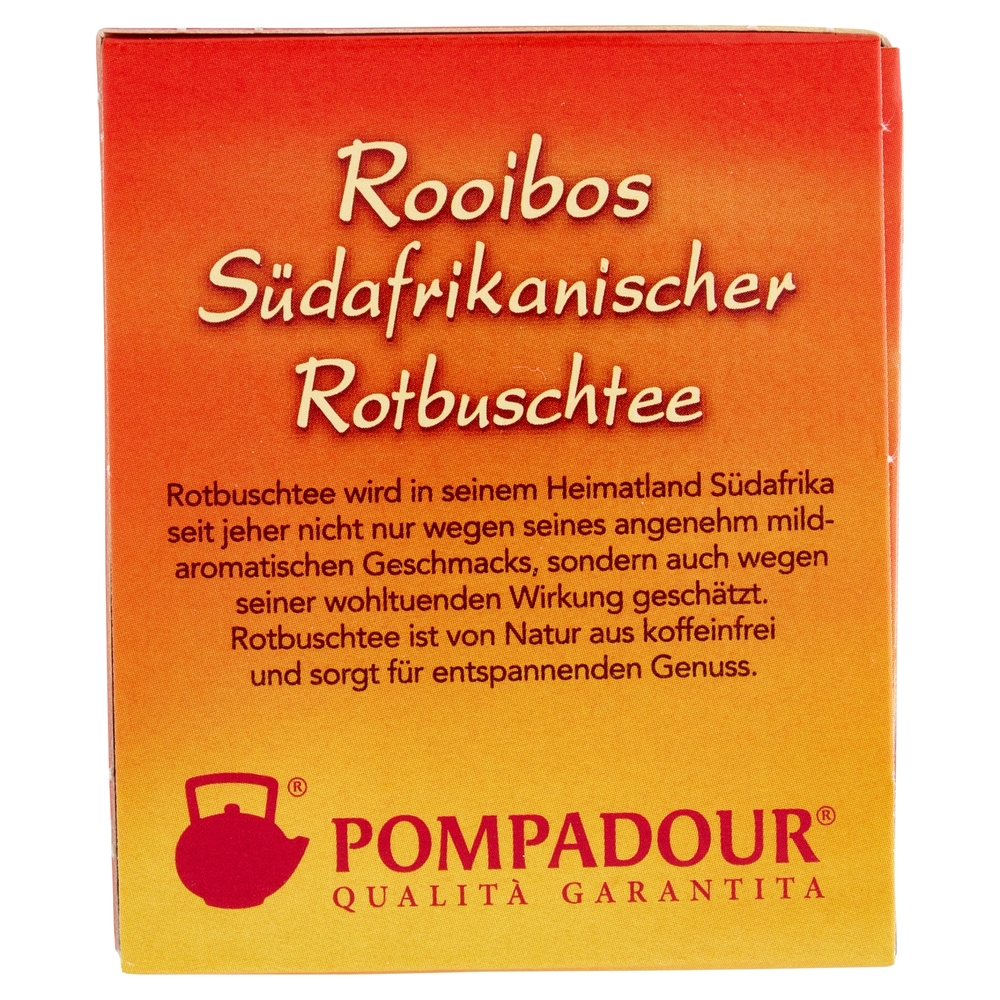 Pompadour Rooibos Infuso rosso 20 x 1,75 g