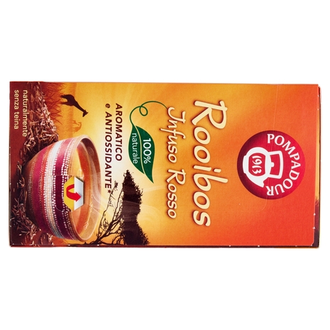 Pompadour Rooibos Infuso rosso 20 x 1,75 g