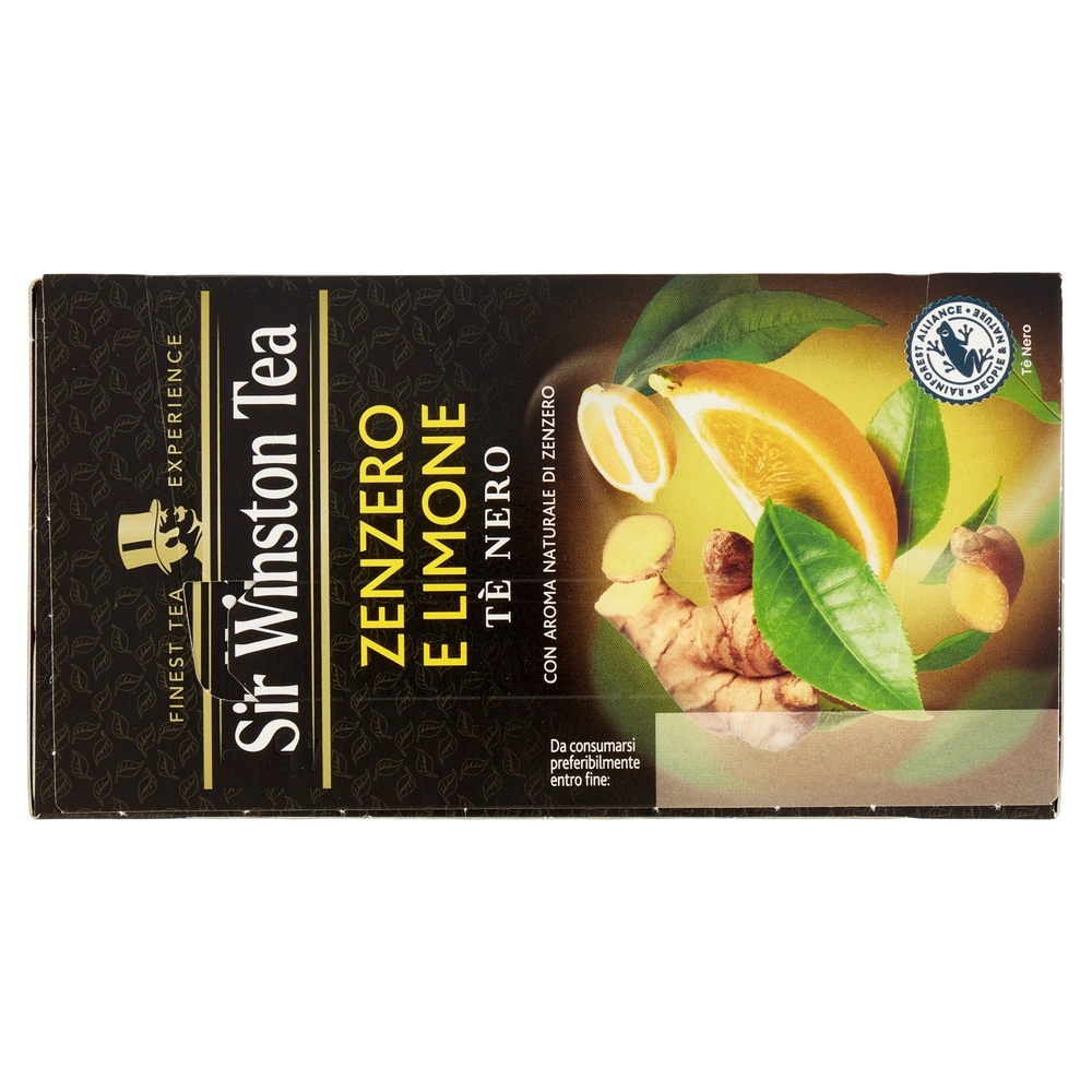 Sir Winston Tea Zenzero e limone tè nero 35 g