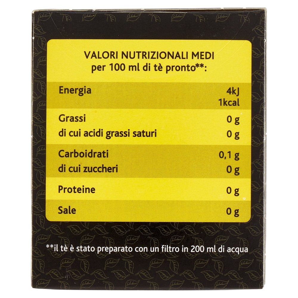 Sir Winston Tea Zenzero e limone tè nero 35 g