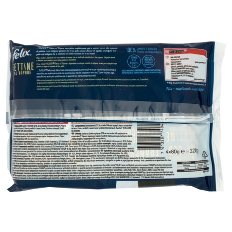 FELIX Fettine al Vapore Manzo Pollo 4 x 80 g