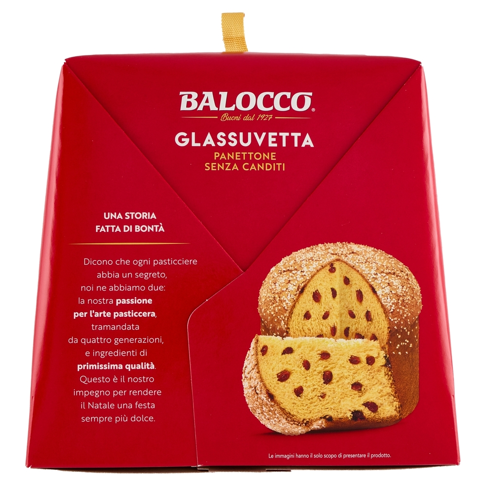 Balocco Glassuvetta Senza Canditi 750 g