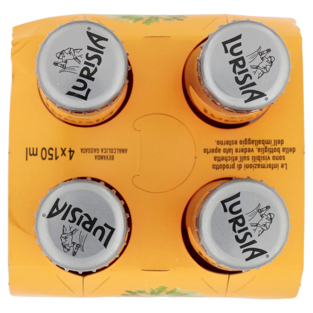 Lurisia il Nostro Aperitivo Analcolico con Assenzio Maggiore Piemontese 4 x 150 ml