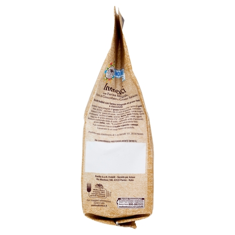 Mulino Bianco Intrecci Biscotti con Farina Integrale, Gocce di Cioccolato e Grano Saraceno 300g