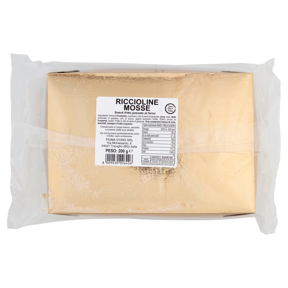 Compagnia dei Golosi Riccioline Mosse 200 g