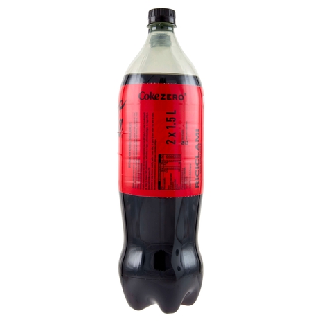COCA-COLA Zero Zuccheri PET 2 x 1,5 L