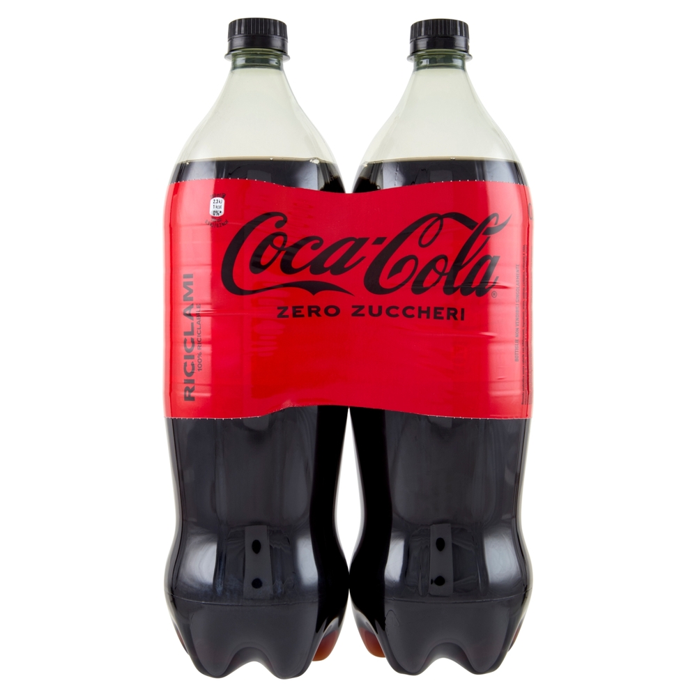 COCA-COLA Zero Zuccheri PET 2 x 1,5 L