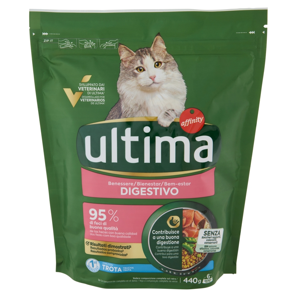 ultima Cat Benessere Digestivo Trota 440 g