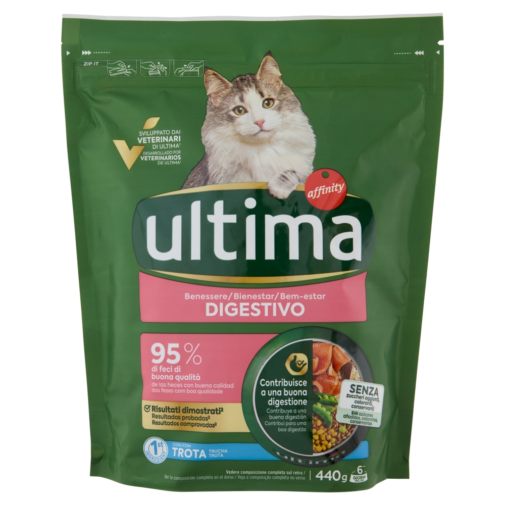 ultima Cat Benessere Digestivo Trota 440 g