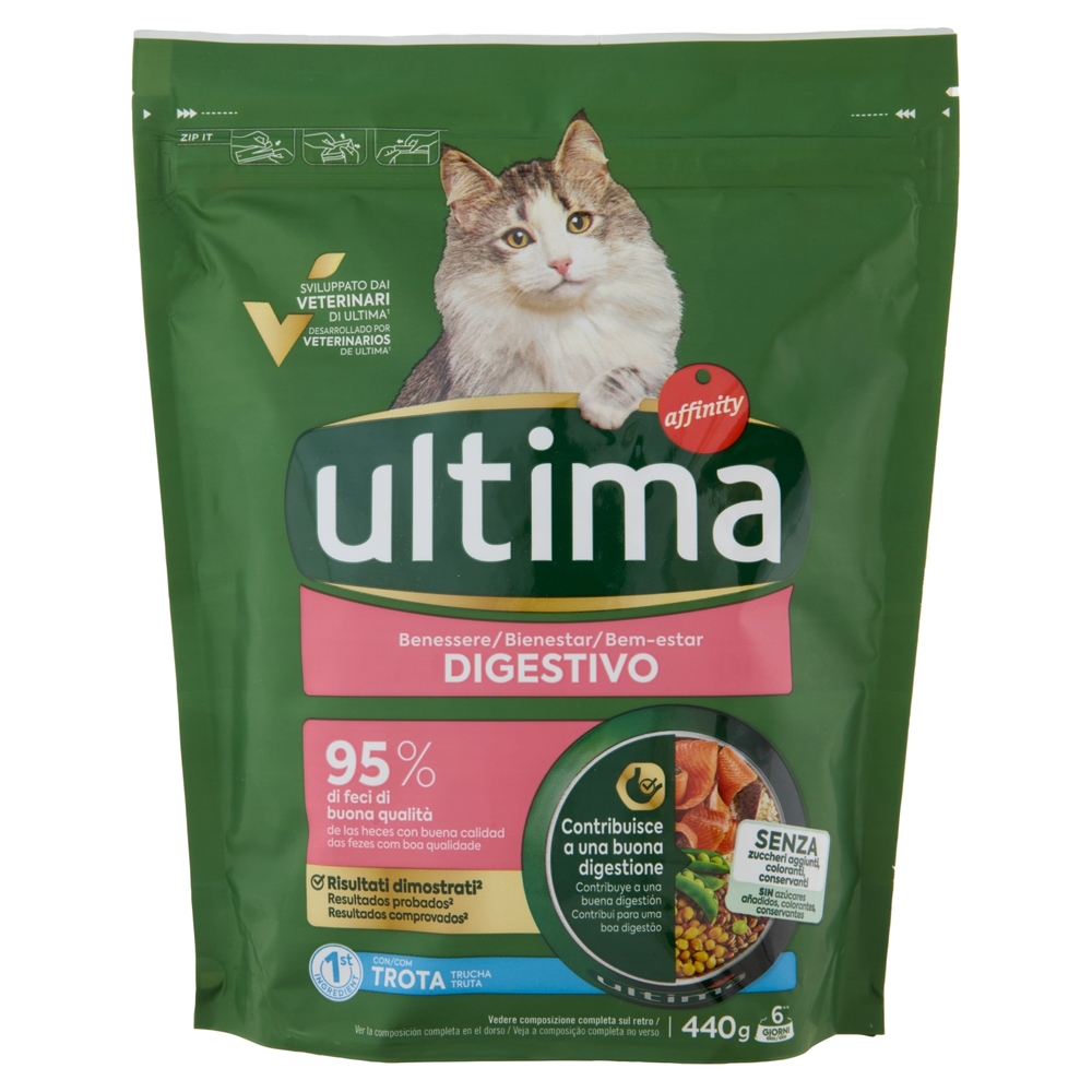 ultima Cat Benessere Digestivo Trota 440 g
