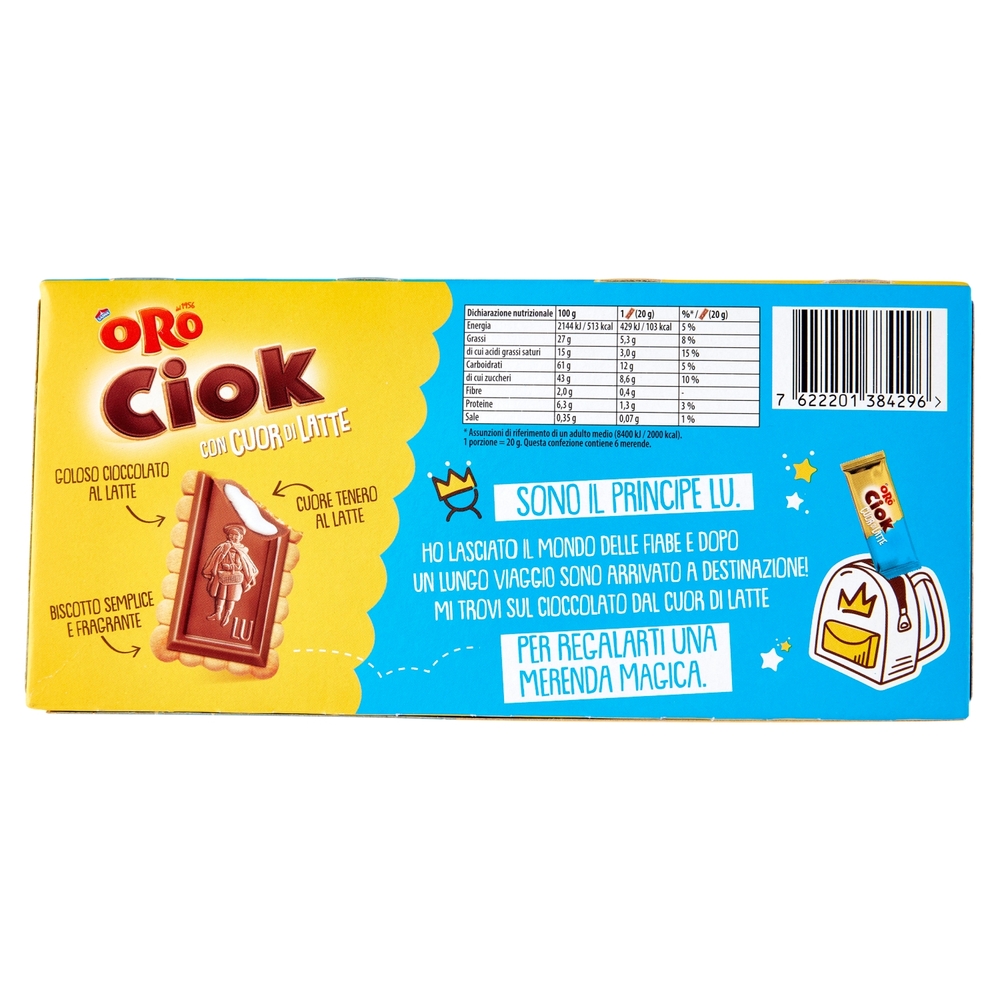 Oro Ciok con Cuor di Latte 120 g
