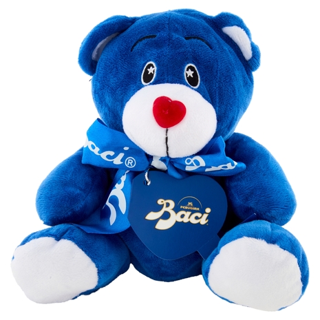 BACI PERUGINA Peluche Orso con Cioccolatini Fondenti ripieni al Gianduia 100g
