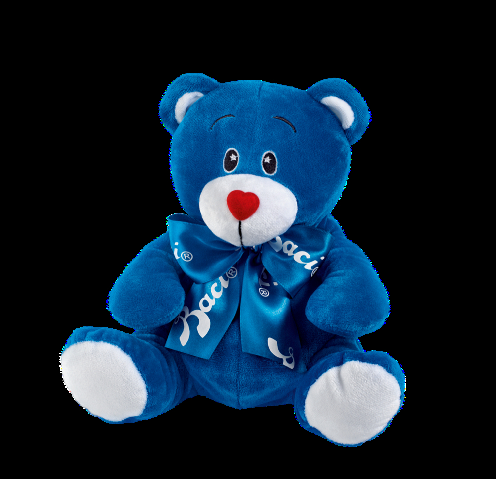 BACI PERUGINA Peluche Orso con Cioccolatini Fondenti ripieni al Gianduia 100g