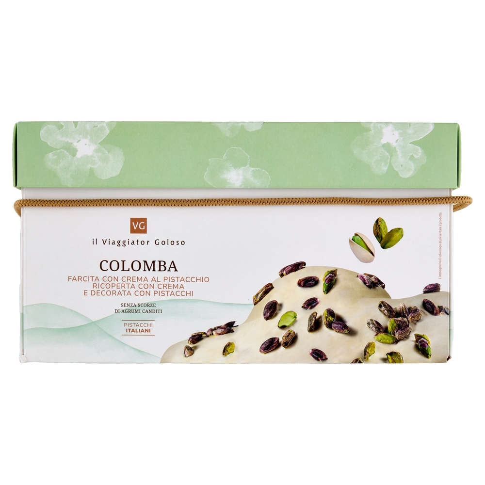 Colomba Farcita con Crema al Pistacchio Il Viaggiator Goloso
