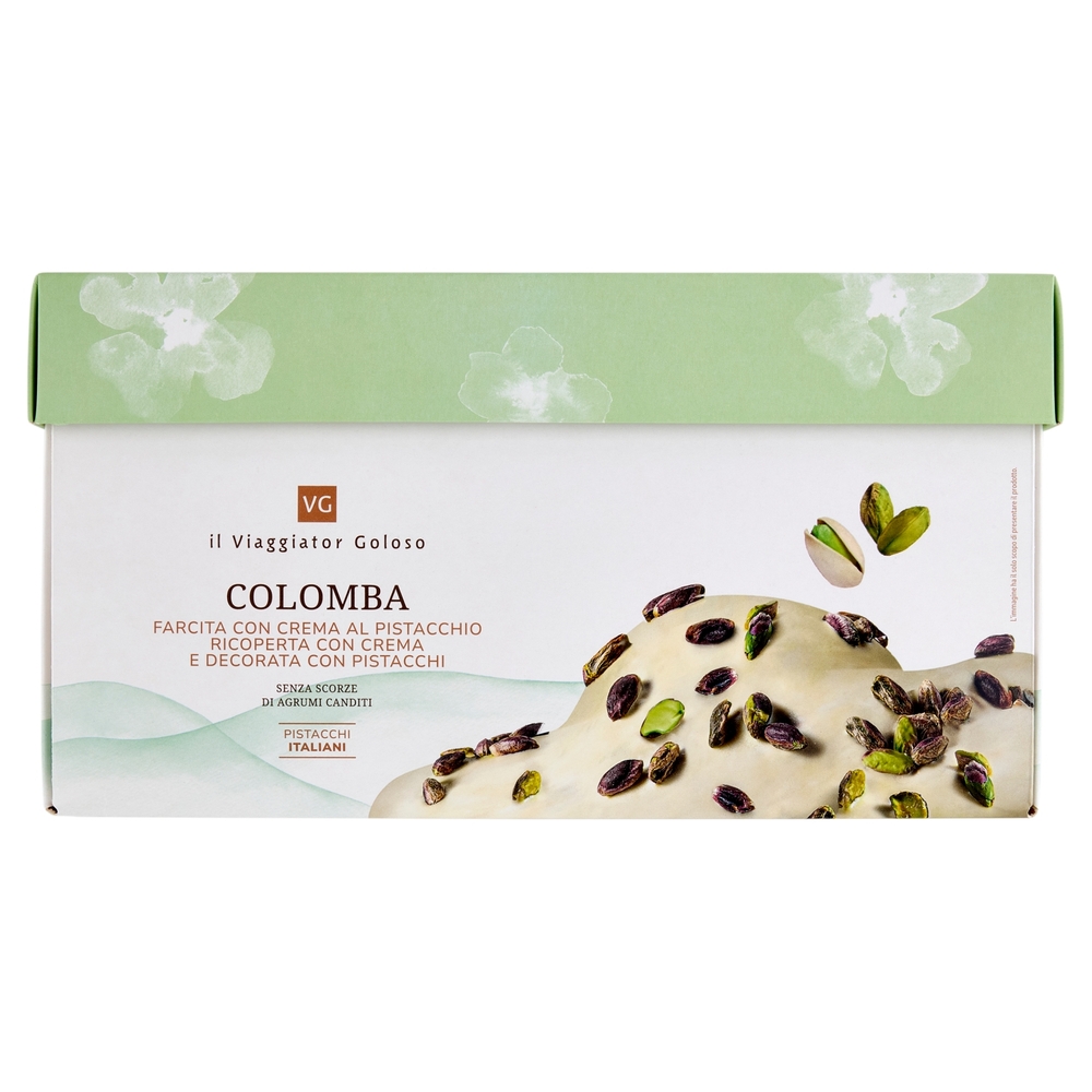 Colomba Farcita con Crema al Pistacchio Il Viaggiator Goloso