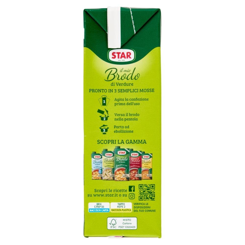 Star il mio Brodo di Verdure 500 ml
