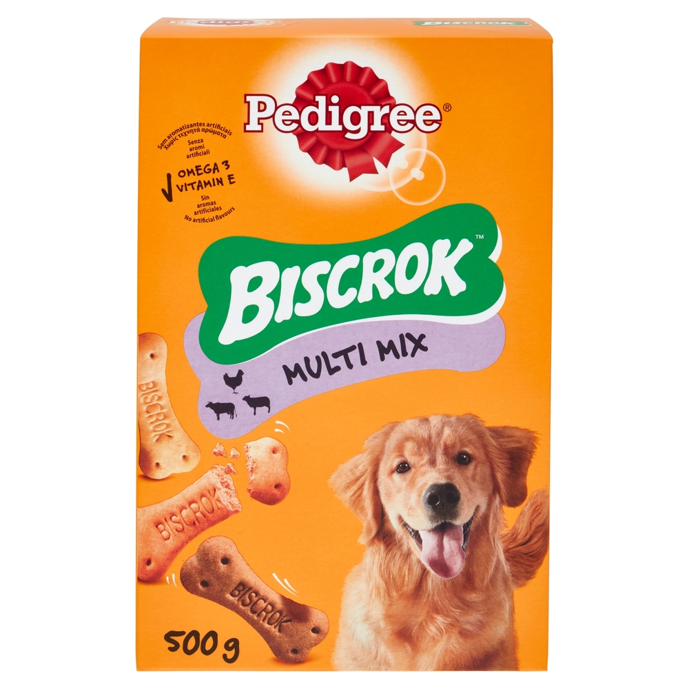 Pedigree Biscrok Biscotti Cane Multi Mix 500 g