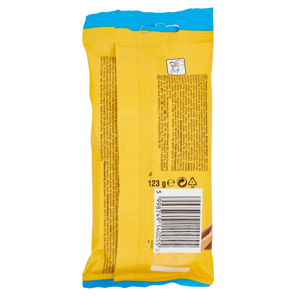 Pedigree Rodeo x7 con Pollo 123 g