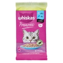 Whiskas Pranzetti Cibo Umido Gatto con Salmone e Tonno in Salsa 6 x 50 g