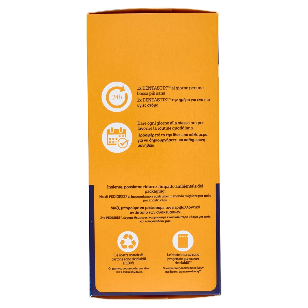 Pedigree Dentastix Snack per igiene orale Cane Medio 28 Pezzi 720 g