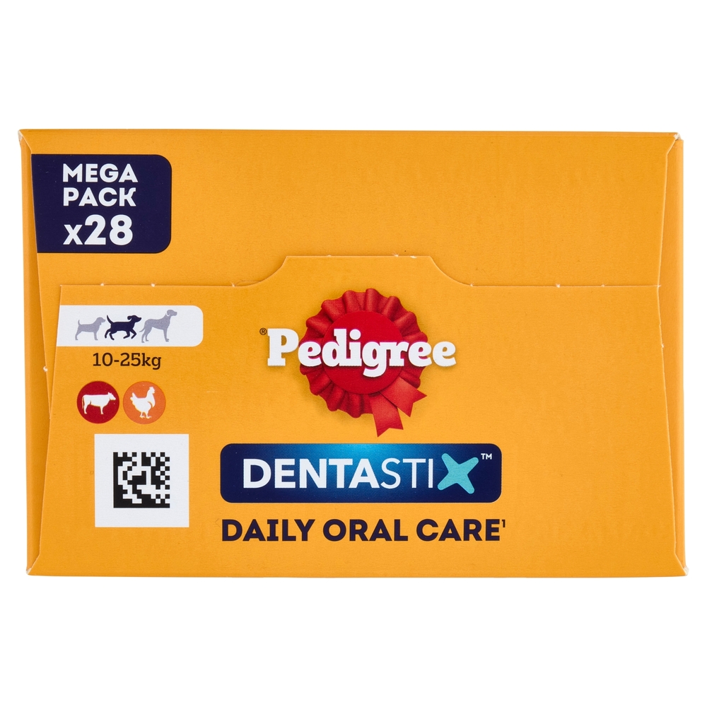 Pedigree Dentastix Snack per igiene orale Cane Medio 28 Pezzi 720 g