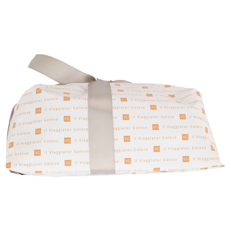 Colomba al Caramello Salato e Cioccolato Bianco Decorata con Noci Pecan Il Viaggiator Goloso