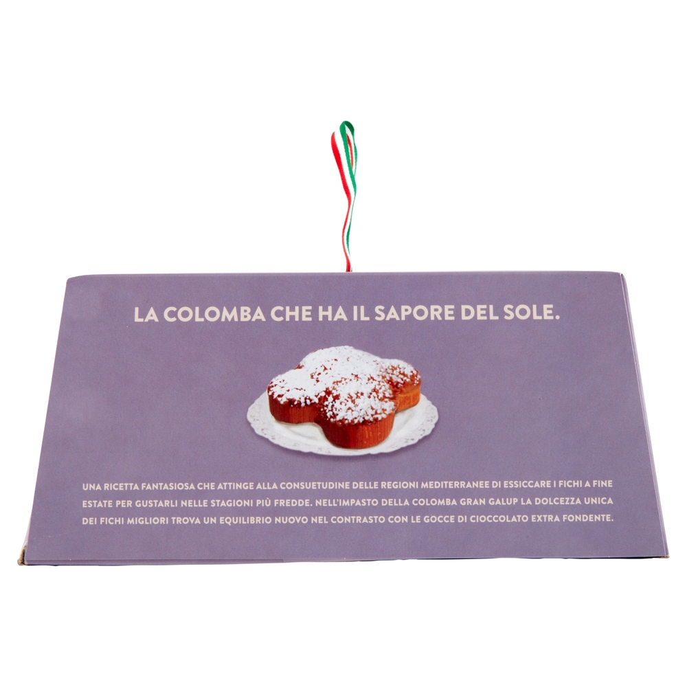 Galup la Colomba Fichi e Cioccolato Ricoperta di Zucchero a Velo 750 g