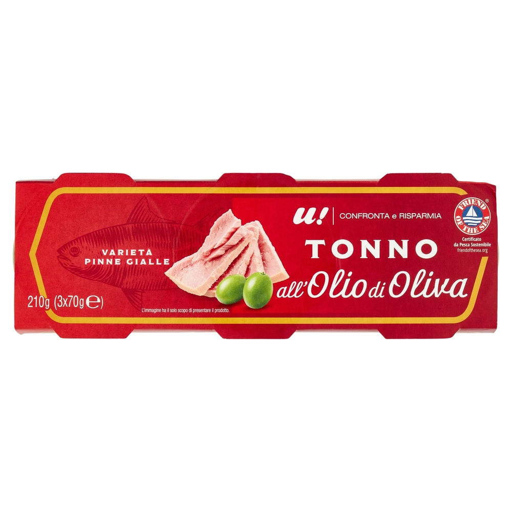 Tonno all' Olio di Oliva U! Confronta e Risparmia