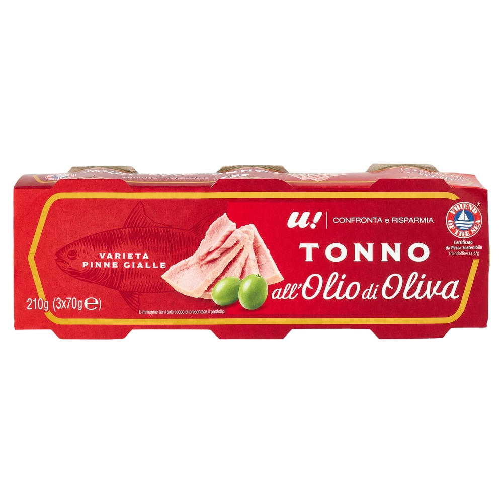 Tonno all' Olio di Oliva U! Confronta e Risparmia