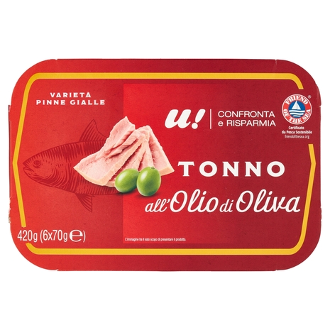 Tonno all' Olio di Oliva U! Confronta e Risparmia