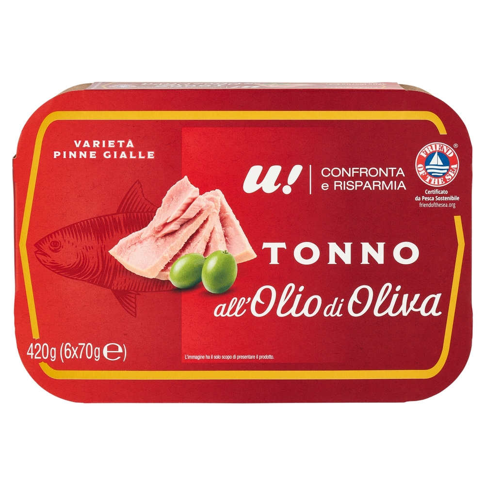 Tonno all' Olio di Oliva U! Confronta e Risparmia