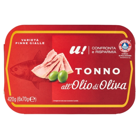 Tonno all' Olio di Oliva U! Confronta e Risparmia