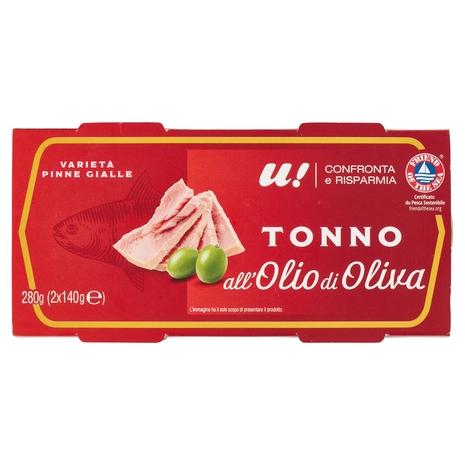 Tonno all' Olio di Oliva U! Confronta e Risparmia