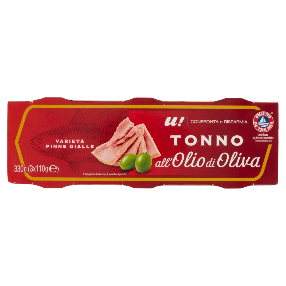 Tonno all' Olio di Oliva U! Confronta e Risparmia
