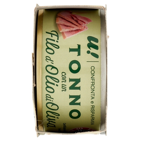 Tonno con un Filo d' Olio di Oliva U! Confronta e Risparmia