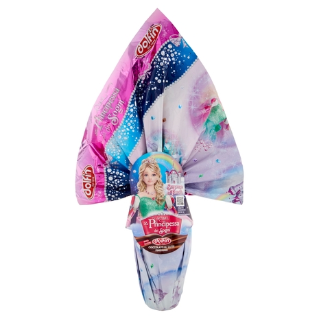 dolfin Uovo di Cioccolato al Latte Finissimo Alysel la Principessa dei Sogni 220 g