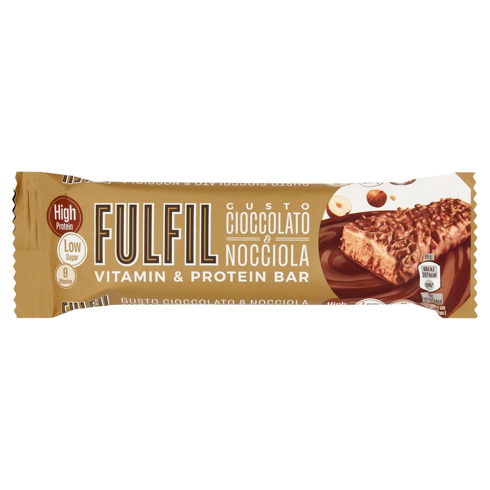 Fulfil Vitamin & Protein Bar Gusto Cioccolato e Nocciola 55 g