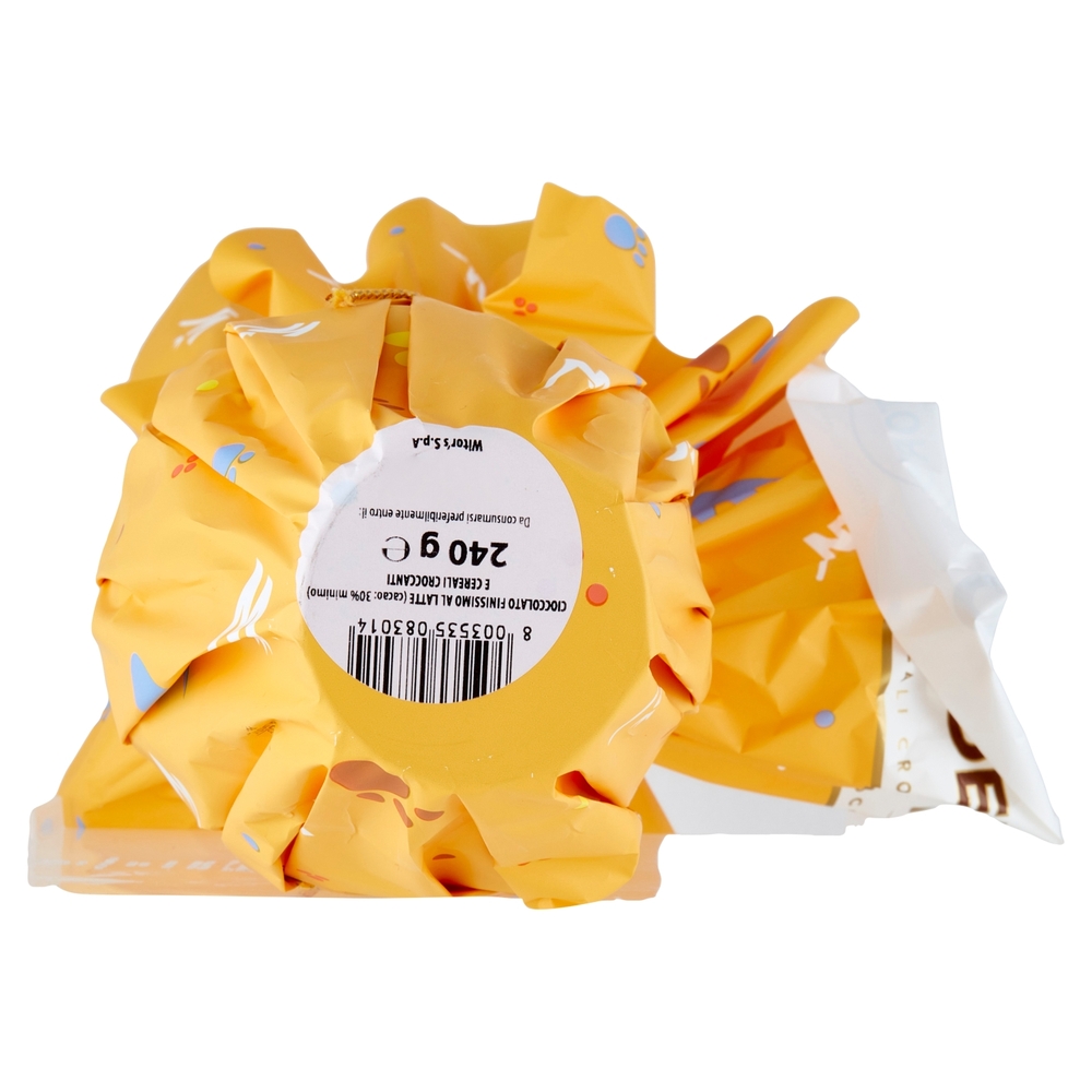 Witor's Golden Cioccolato al Latte con Cereali Croccanti 240 g