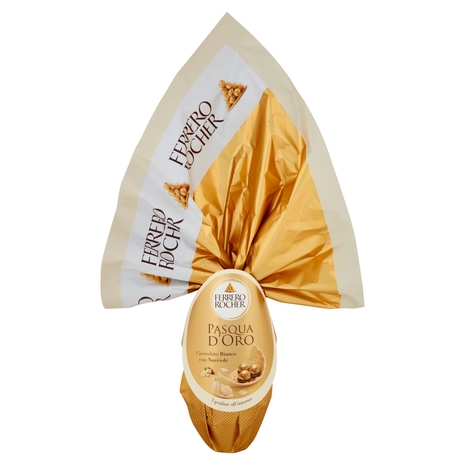 Ferrero Rocher Pasqua d'Oro Cioccolato Bianco con Nocciole 212,5 g