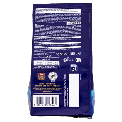 BACI PERUGINA Ovetti Cioccolato Fondente Extra Sacchetto 150 g