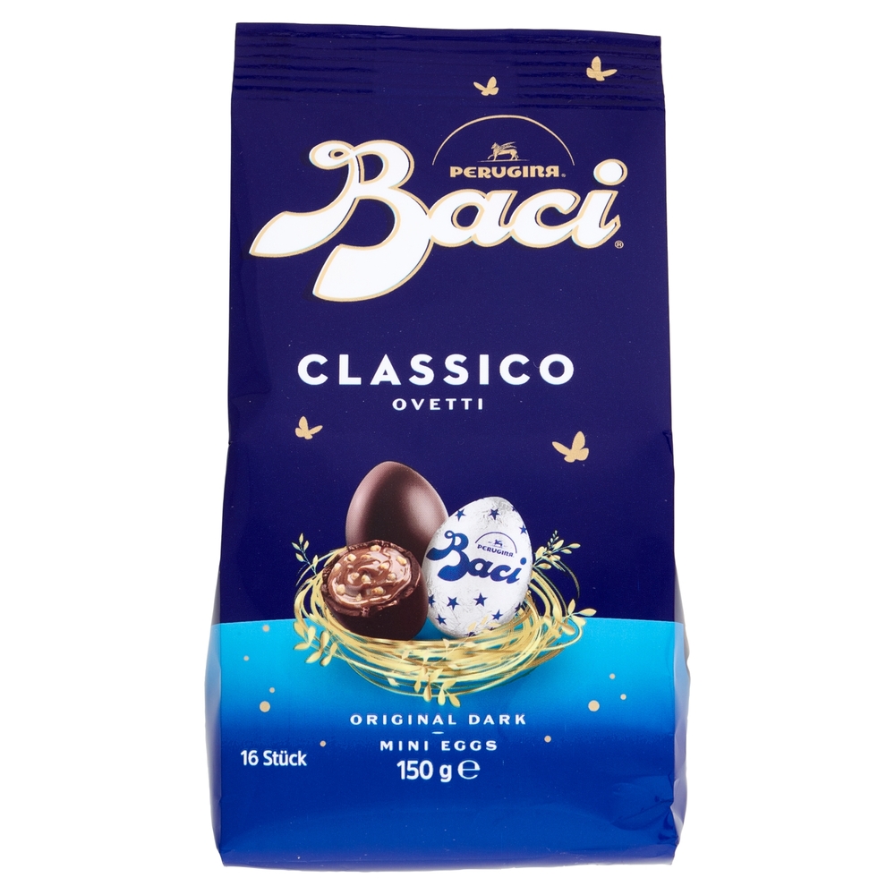 BACI PERUGINA Ovetti Cioccolato Fondente Extra Sacchetto 150 g