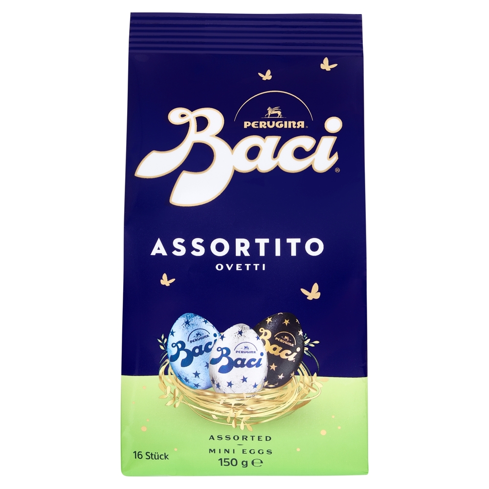 BACI PERUGINA Ovetti di cioccolato gusti assortiti sacchetto 150 g